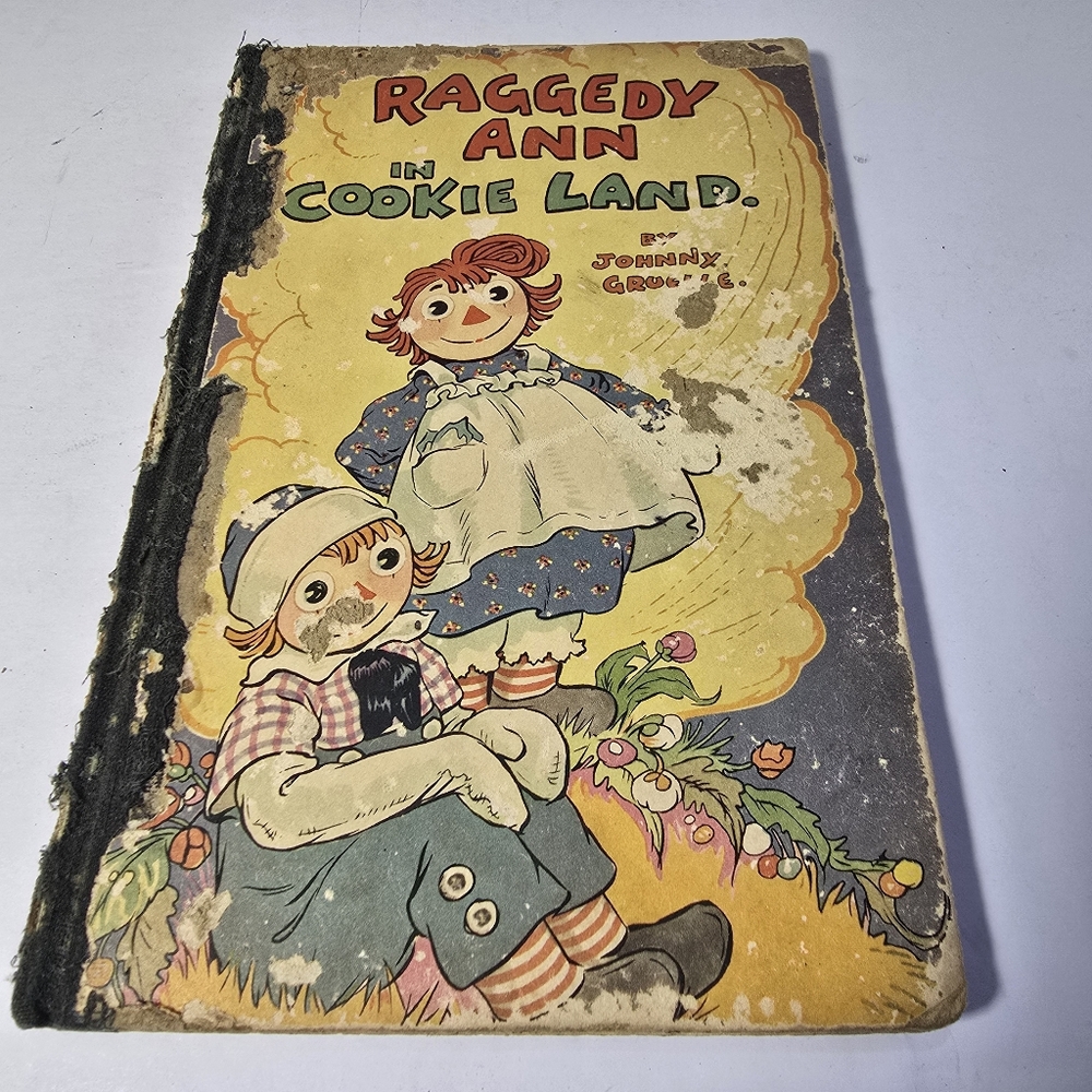 Vintage 1920s "Raggedy Ann & Andy" Hardcover Books Mix Set *4* by Johnny Gruelle - Picture 15 of 16